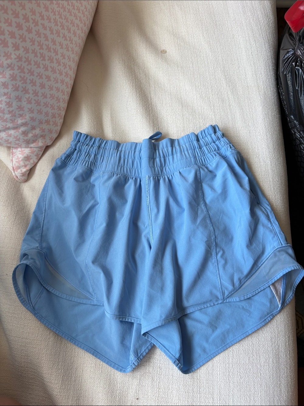 lululemon athletica Light Blue Women's Athletic Shorts